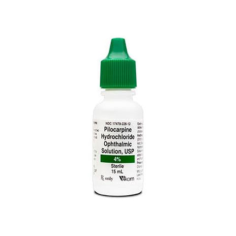 Pilocarpine 4%  15mL- Akorn