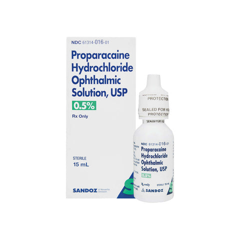 Proparacaine Ophthalmic Solution 0.5%, 15mL - Sandoz