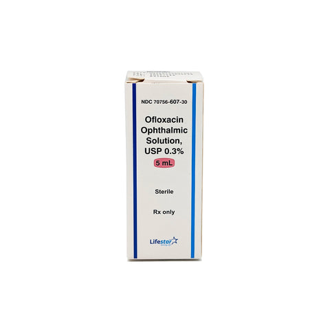 Ofloxacin 0.3%, 5mL Ophthalmic Solution