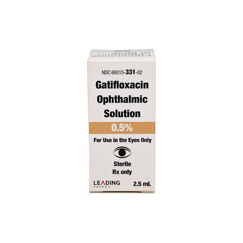 Gatifloxacin 0.5% [ZYMAXID] 2.5mL