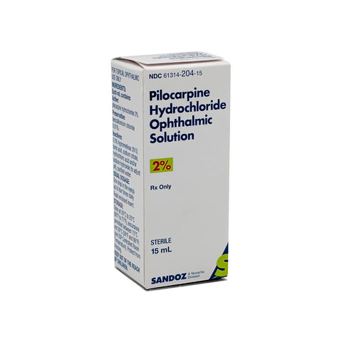 Pilocarpine, 2%, Sandoz 15mL