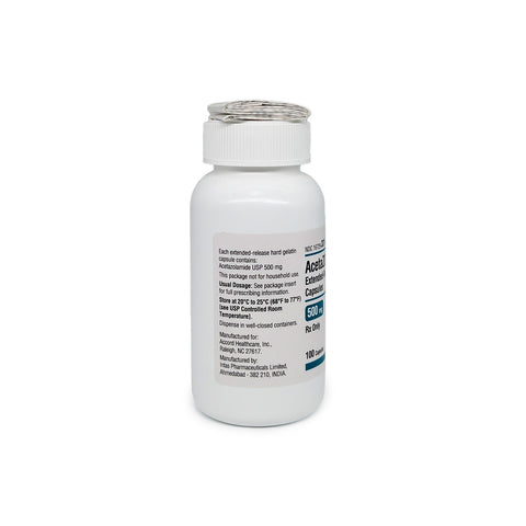Acetazolamide ER 500mg [Diamox Extended Release]