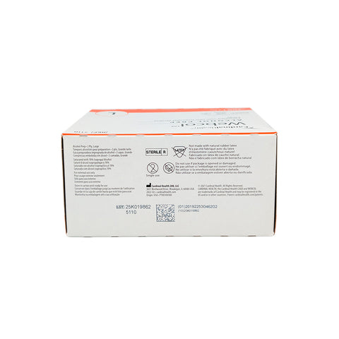 Webcol Alcohol Prep Pads Non-Woven Large