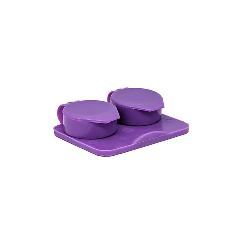 Contact Cases, Flip top, Assorted Colors, 50/Bag