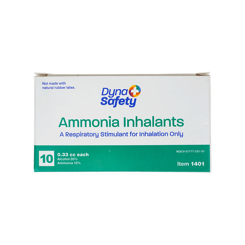 Ammonia Inhalants 0.33cc 10/Box