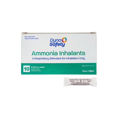 Ammonia Inhalants 0.33cc 10/Box