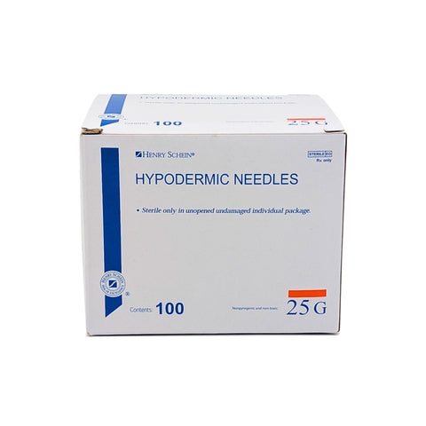 25g x 1-1/2" Needles 100/Box