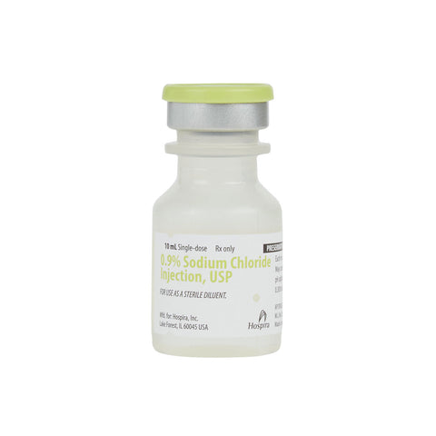 Sodium Chloride SDV 0.9% , PF, 10mL, Flip-Top
