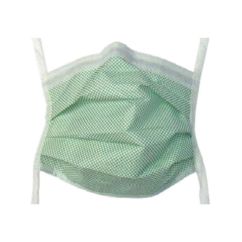 Surgical Face Mask, Fog-Shield ® Green- 25/Box- Precept