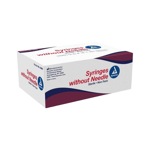 Syringes 1cc Luer Slip. Sterile. 100/Box