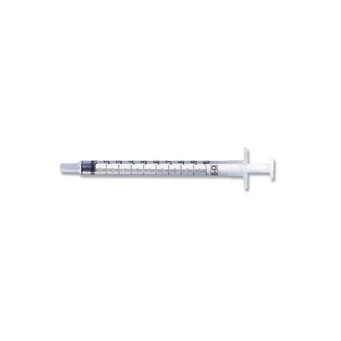 Syringes, 1cc TB- Luer Slip Tip, 200/Box, Becton Dickenson