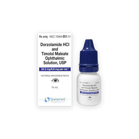 Timolol (Dorzolamide) Ophthalmic Solution by Somerset