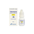 Tobramycin, 0.3%, 5mL by Somerset Therapeutics (MedPharma USA) is an ophthalmic antibiotic for ocular infections, with dosage and NDC number on the box and bottle.