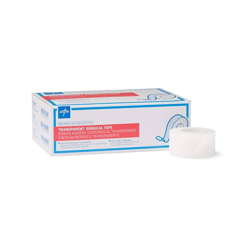 Transpore 1" x 10 Yards (12 rolls) - Medline