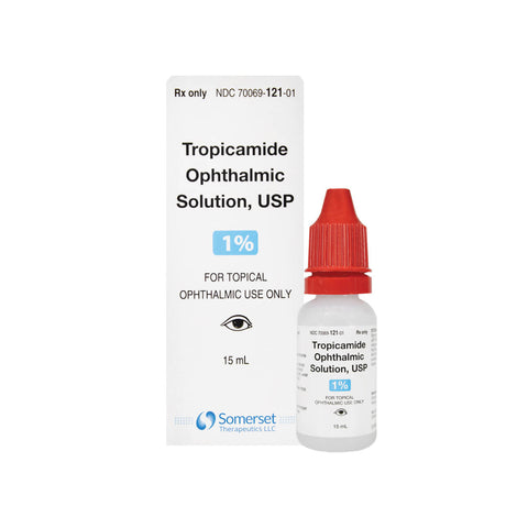 Tropicamide  1% Ophthalmic Solution USP, 15mL - (Mydriacyl) - Somerset