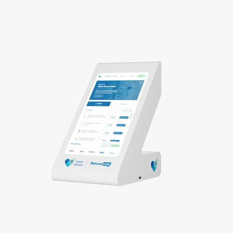 RescueLink Tablet – The Dedicated Device for Sending Patient Product Links Instantly