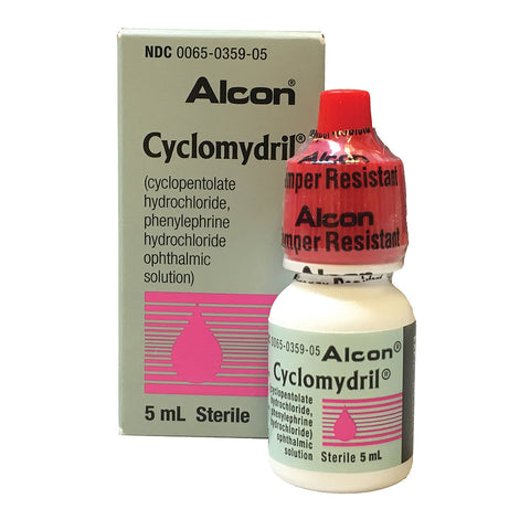 Cyclogyl Cyclopentolate HCl 1% 5mL - Alcon