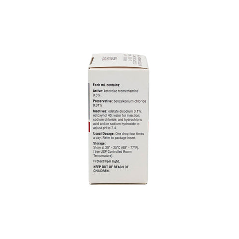 Ketorolac Tromethamine [ACULAR] 0.5% 10mL