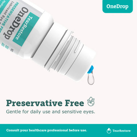 TearRestore OneDrop Preservative Free Eye Drop