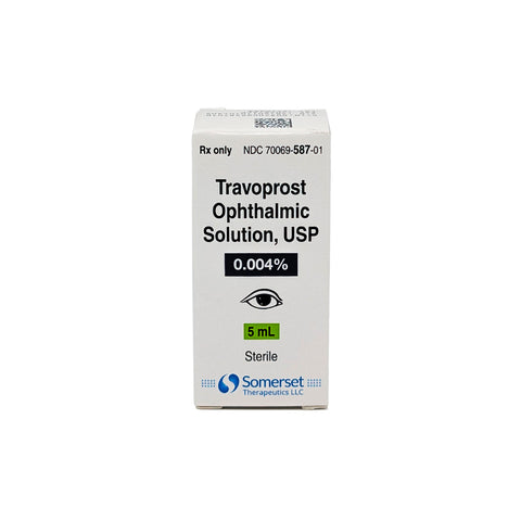 Travoprost [TRAVATAN] 0.004% 5mL