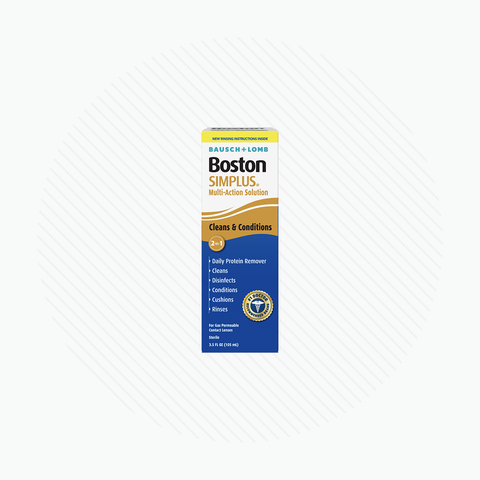 Boston Simplus Multi-action Rigid Gas Perm Solution, 3.5oz