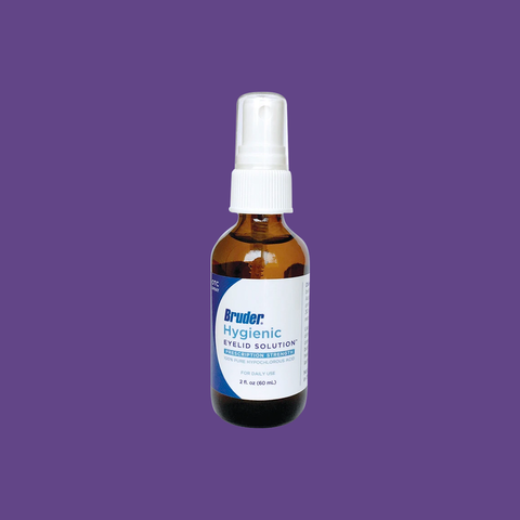 Bruder Hypochlorous Hygienic Eyelid Solution (1oz & 2oz bottles)