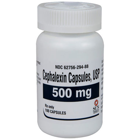 Cephalexin 500mg - 100/Bottle