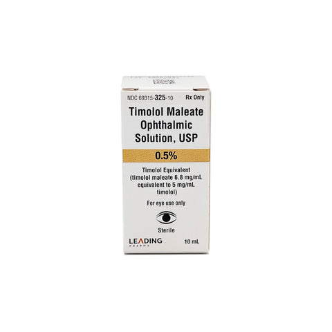 Timolol Maleate [TIMOPTIC] 0.5% 10mL