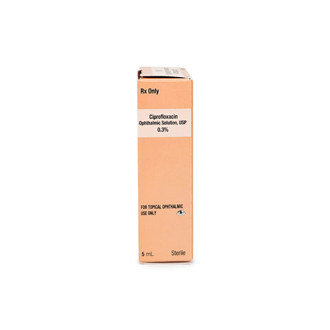 Ciprofloxacin HCL Ophthalmic Solution 0.3%, 5mL