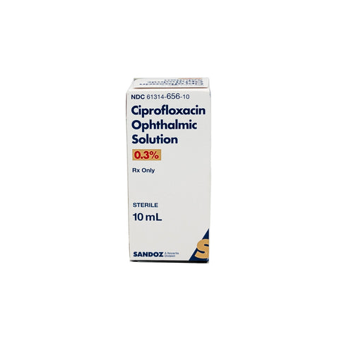 Ciprofloxacin [CILOXAN] 0.3% 10mL