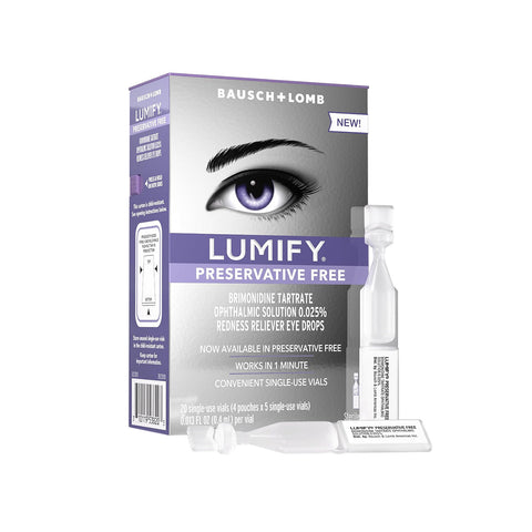 Lumify Preservative Free Redness Reliever Vials (20ct)