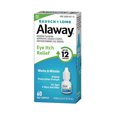 Alaway Antihistamine Allergy Eye Drops 10mL (60 Day Supply)