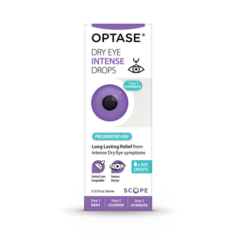 Optase Intense Preservative Free Eye Drops (10mL) 300 drops