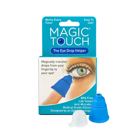 Magic Touch Eye Drop Applicator, Easy to Use, Reduce Waste