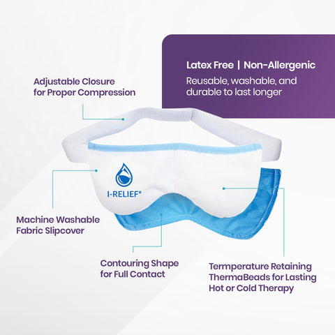 I-Relief Hot & Cold Therapy Eye Mask for Dry Eyes