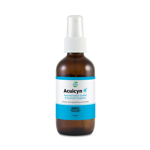 Acuicyn Antimicrobial Eyelid & Eyelash Hygiene - Hypochlorous Solution