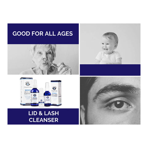 Heyedrate Lid & Lash Cleanser (2oz Bottle, 2 Month Supply)
