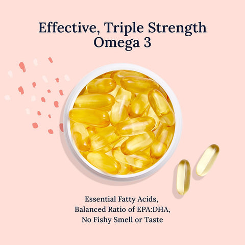 CorneaCare Triple Strength Omega 3 Fish Oil