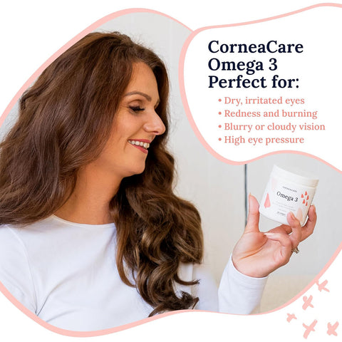 CorneaCare Triple Strength Omega 3 Fish Oil