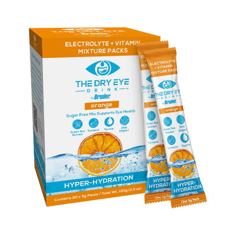 The Dry Eye Drink Hyper Hydration Additive (20-pack) (Orange)