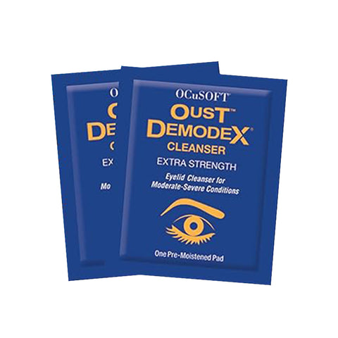 OCuSOFT Oust Demodex Cleanser Pre-Moistened Pads (30ct)