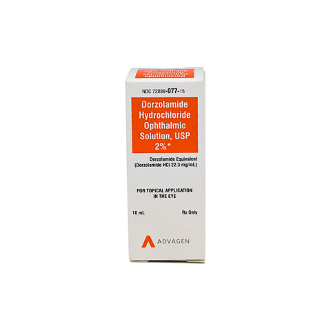 Dorzolamide [TRUSOPT] 2% 10mL