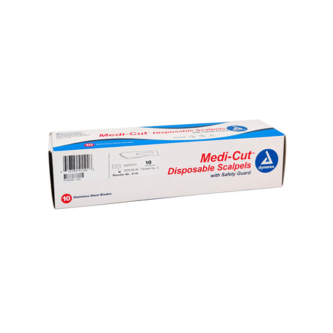 Scalpels #10 - Safety 10/Box