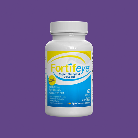 Fortifeye Super Omega-3 Fish Oil Omegas (60ct bottle)