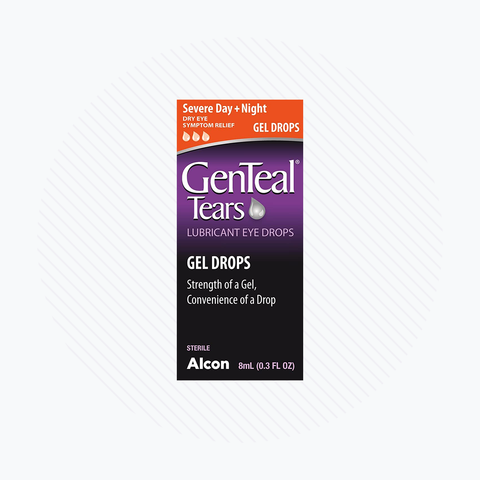 GenTeal Tears Lubricant Gel Eye Drops for Severe Day and Night Relief (8mL 0.3 FL OZ)