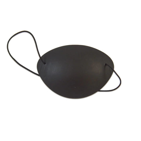 Eye Patch w/ Foam, Large, Black, Elastic