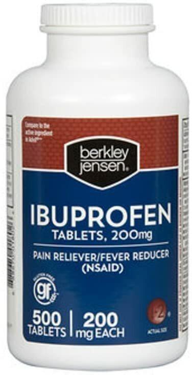 Ibuprofen 200mg (500/Bt) at Stag Medical - Eye Care, Ophthalmology and Optometric Products. Shop and save on Proparacaine, Tropicamide and More at Stag Medical & Eye Care Supply