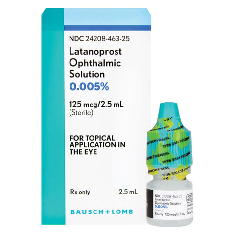 Latanoprost Ophthalmic Solution 0.005%, 2.5mL - Bausch