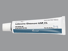 Lidocaine Ointment USP - 5% at Stag Medical - Eye Care, Ophthalmology and Optometric Products. Shop and save on Proparacaine, Tropicamide and More at Stag Medical & Eye Care Supply