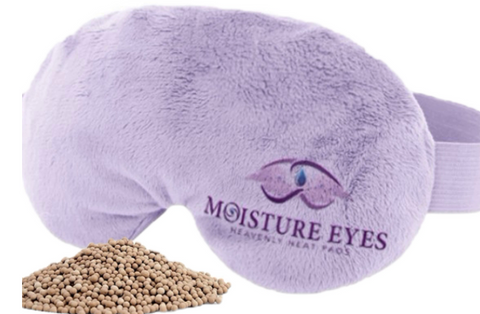 Moisture Eyes Heavenly Heat Pads with Natural Clay Beads for Eye Relief (1 Mask)